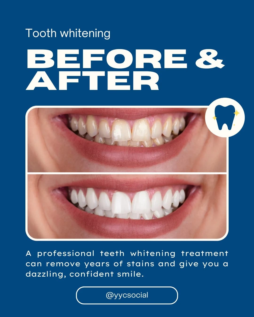 Healthcare social media post example