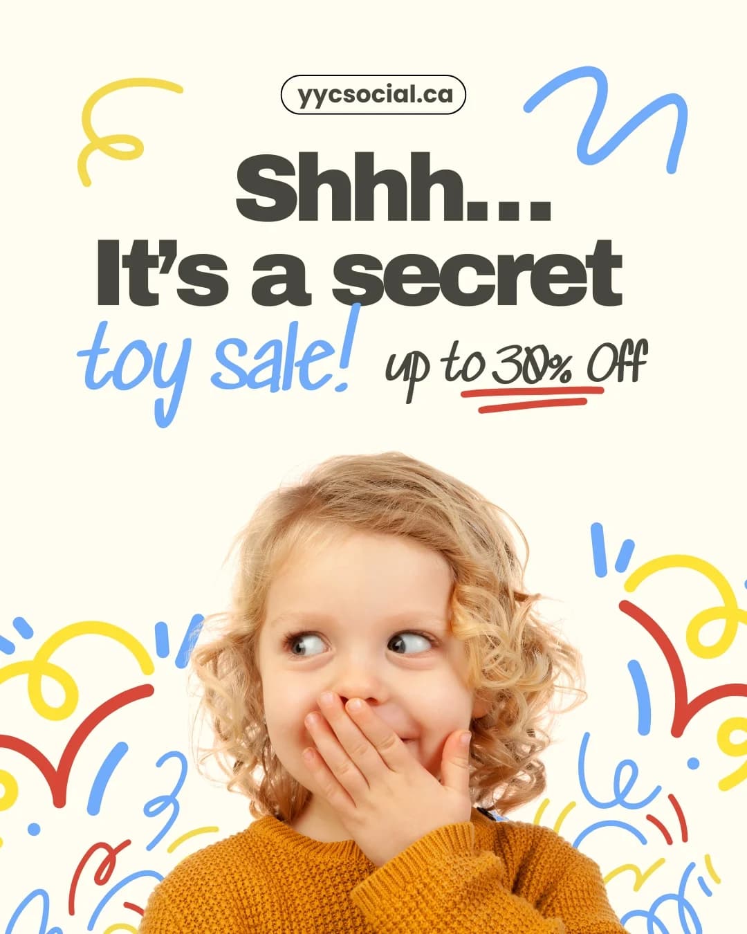 Kids & Family social media post example