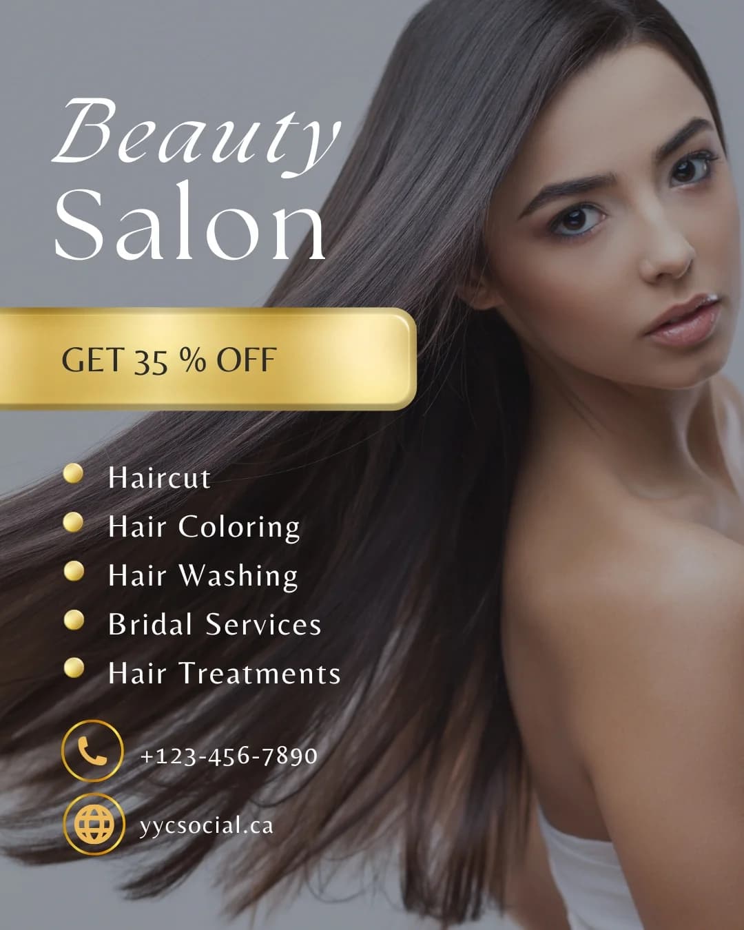 Instagram content design for Calgary spa marketing